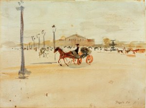 Place de la Concorde à Paris - August Macke